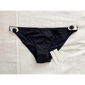 2 for $15! Anthropologie swimsuit bathing suit bottoms black